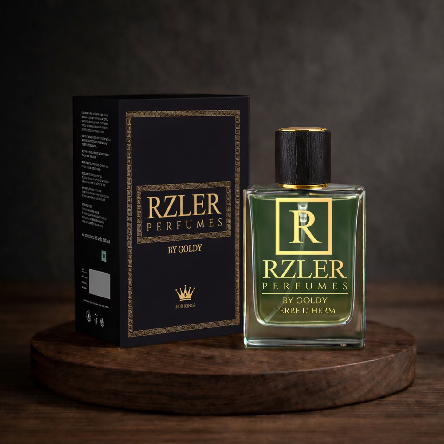 RZLER Terre D Herm Perfume for Men – 50 ml | Bergamot, Coffee & Woody Notes | Long Lasting Woody Spicy Fragrance