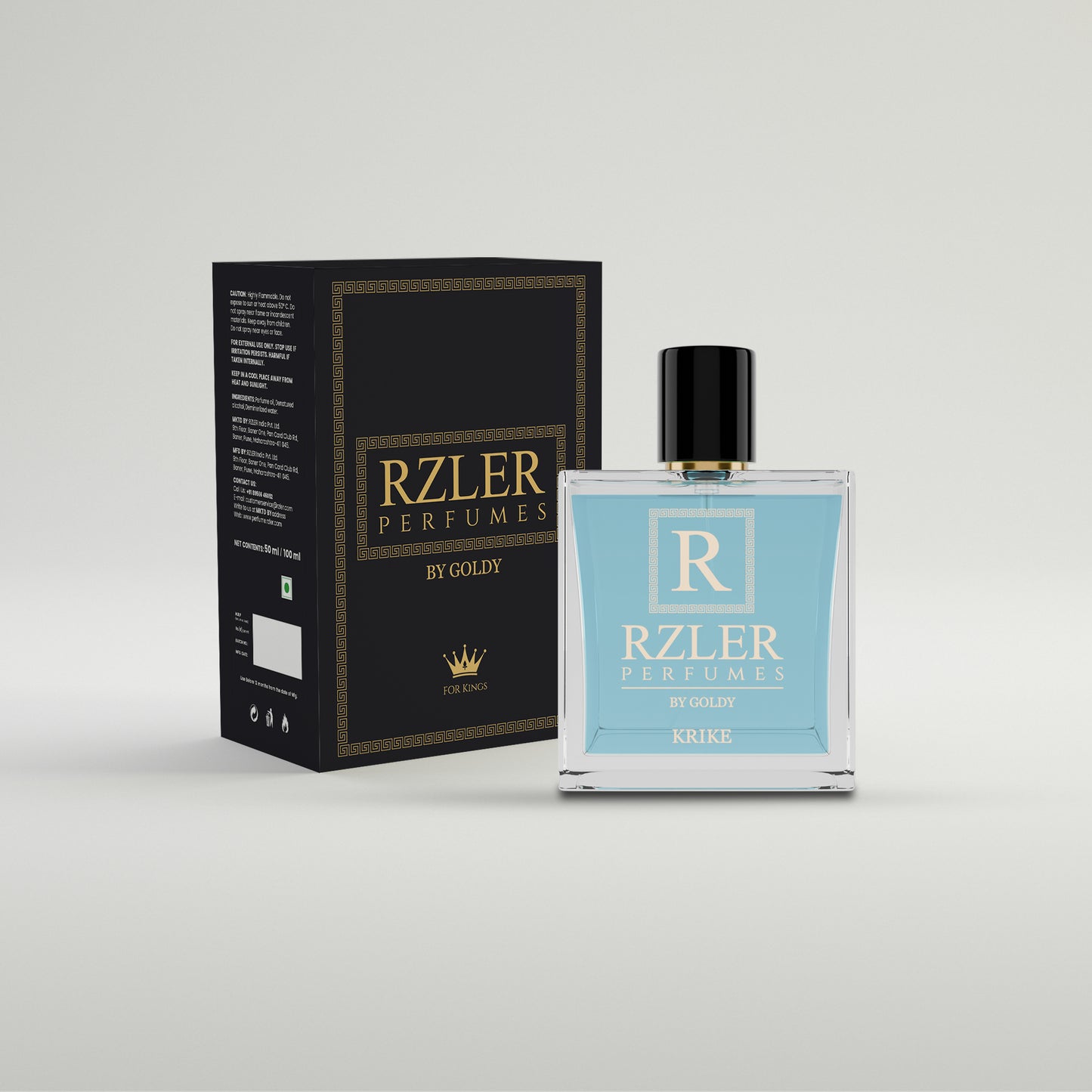 RZLER Krike Perfume For Men – A Fruity, Long Lasting Perfume for Men With Passionfruit, Pear, Musk, and Vanilla Notes | Luxury Gift for Men