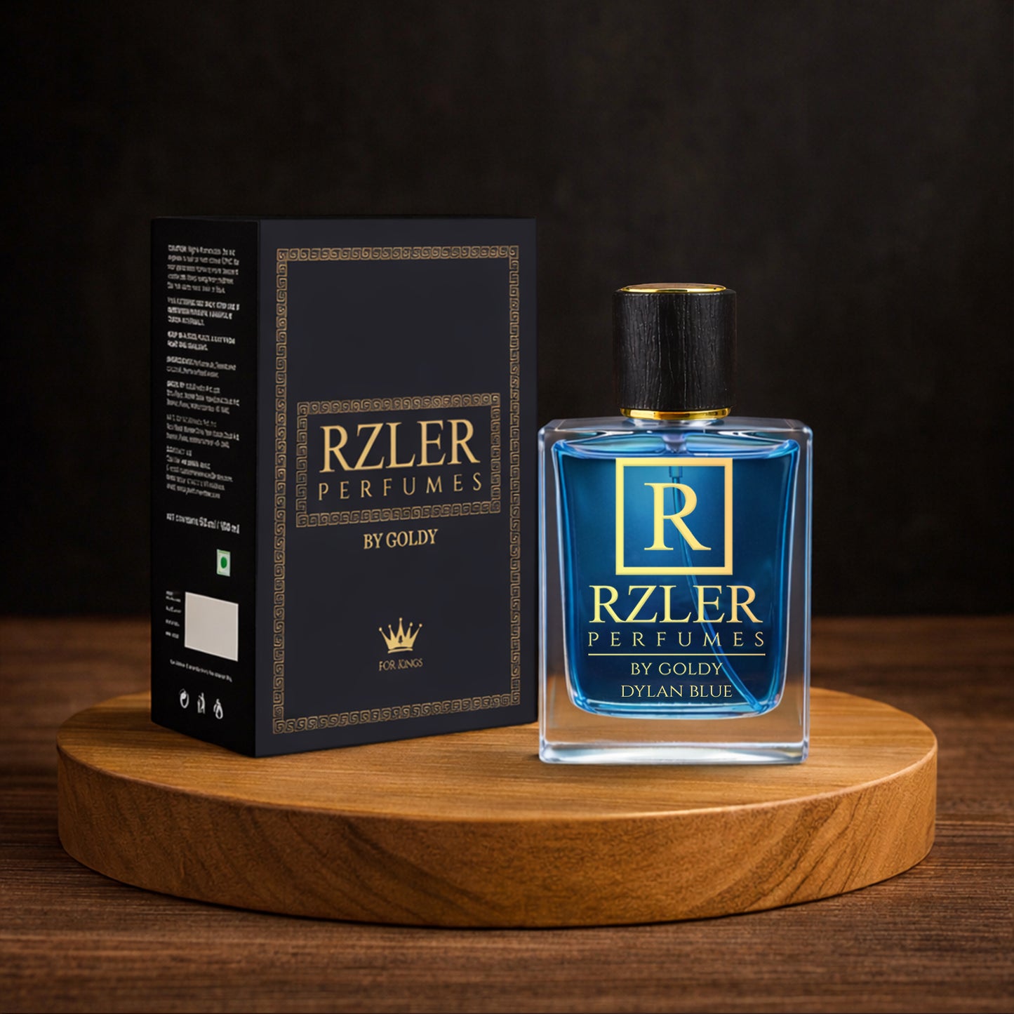 RZLER Dylan Blue Aromatic Fougere Perfume for Men | Bergamot, Ambroxan & Incense Notes | Aromatic Fougere Fragrance