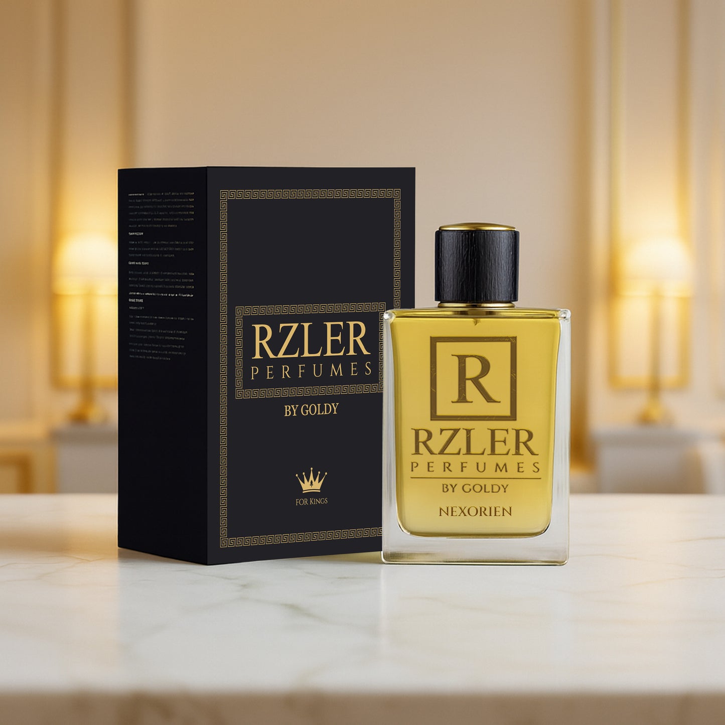 RZLER Nexorien Perfume For Men – A Bold, Long Lasting Perfume for Men With Citrus, Honey, Tobacco, and Warm Vanilla Notes | Luxury Gift for Men