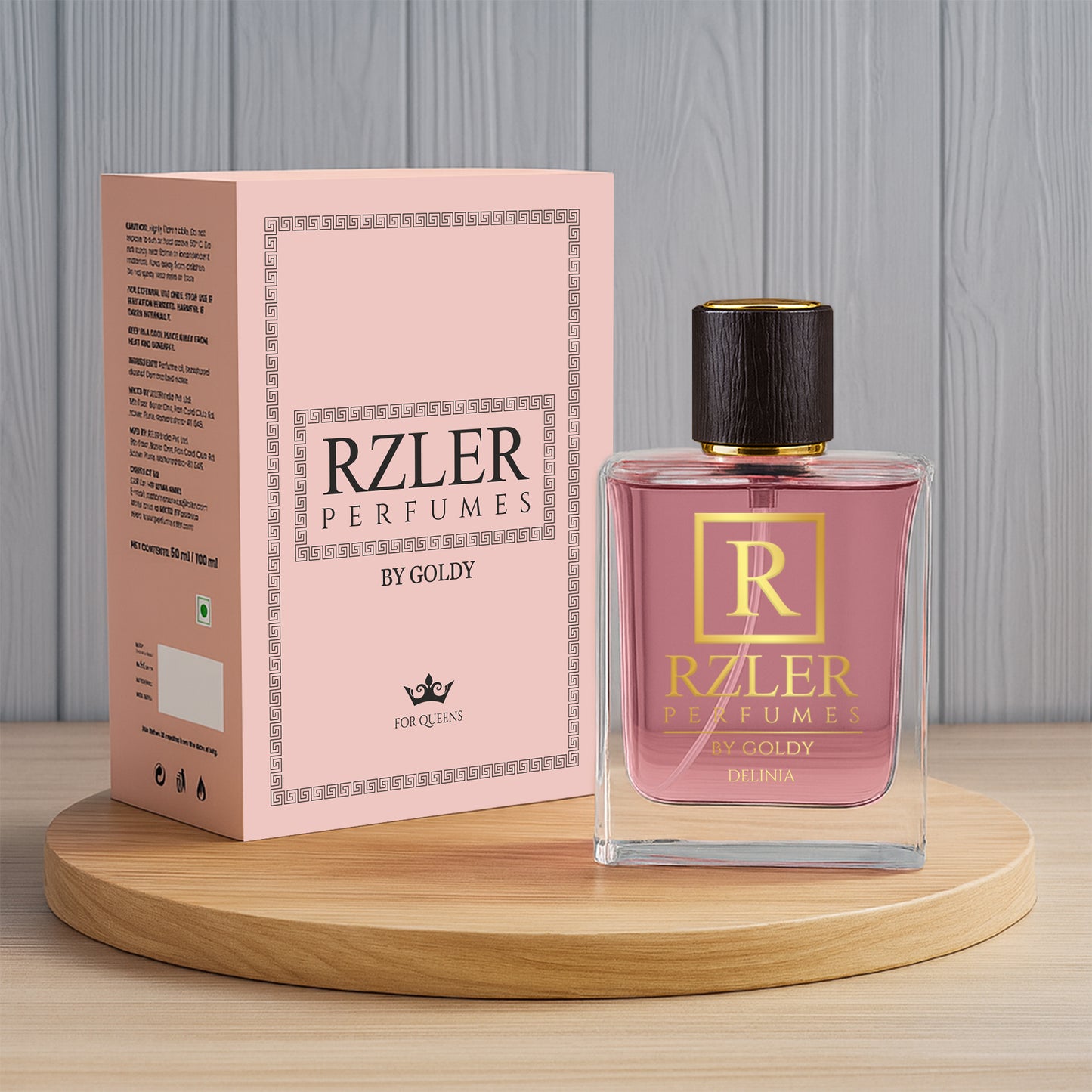 RZLER Delinia Perfume For Women – A Long-Lasting, Luxurious Fragrance With Litchi, Rose, Oud & Vanilla | Best Floral Perfume For Daily & Occasion Wear | Luxury Gift for Women