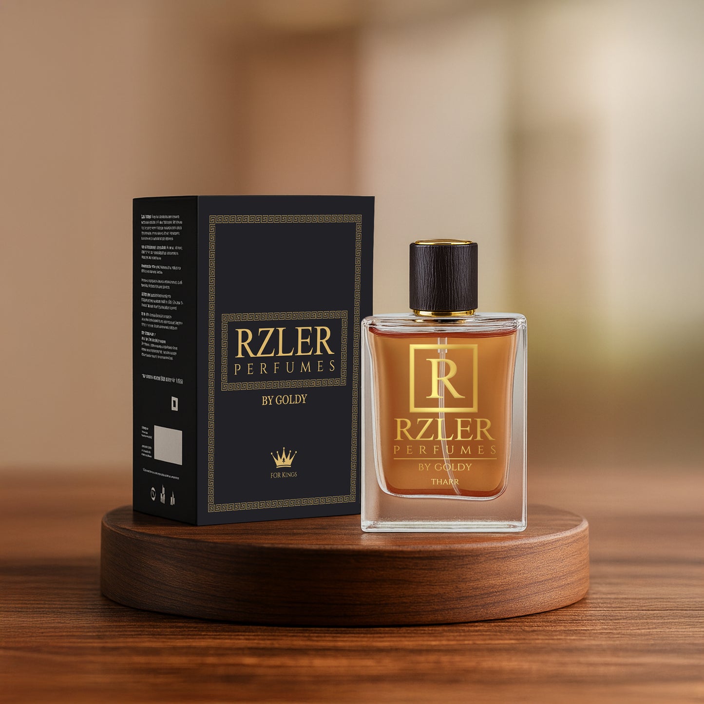 RZLER Tharr Perfume for Men – A Smooth, Long-Lasting Perfume With Bourbon Vanilla, Cardamom & Guaiac Wood | Warm, Magnetic & Luxury Gift for Men