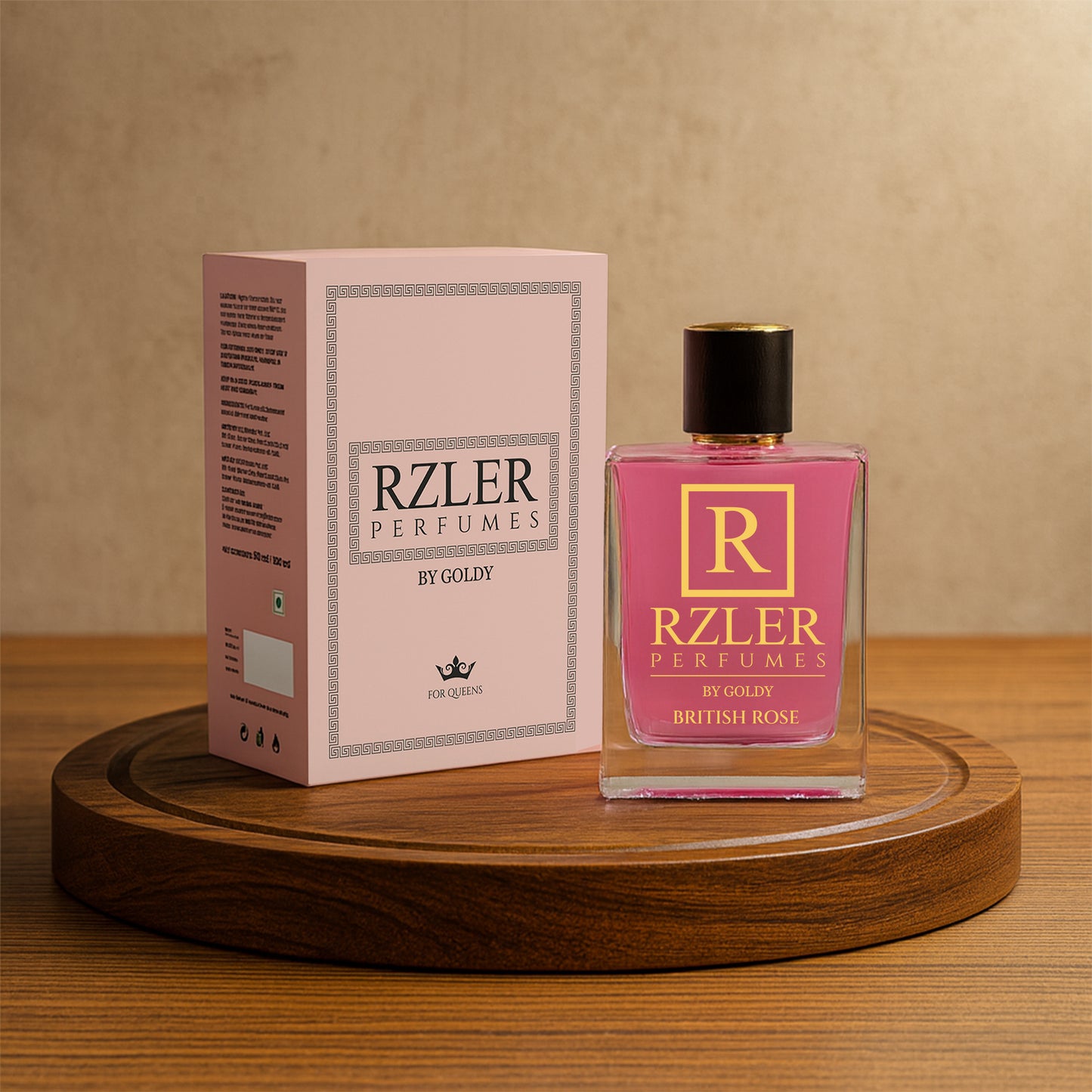 British Rose by RZLER | Classic Rose Perfume for Women With Pink Pepper, Raspberry Blossom & Amber – A Timeless, Elegant Floral Fragrance