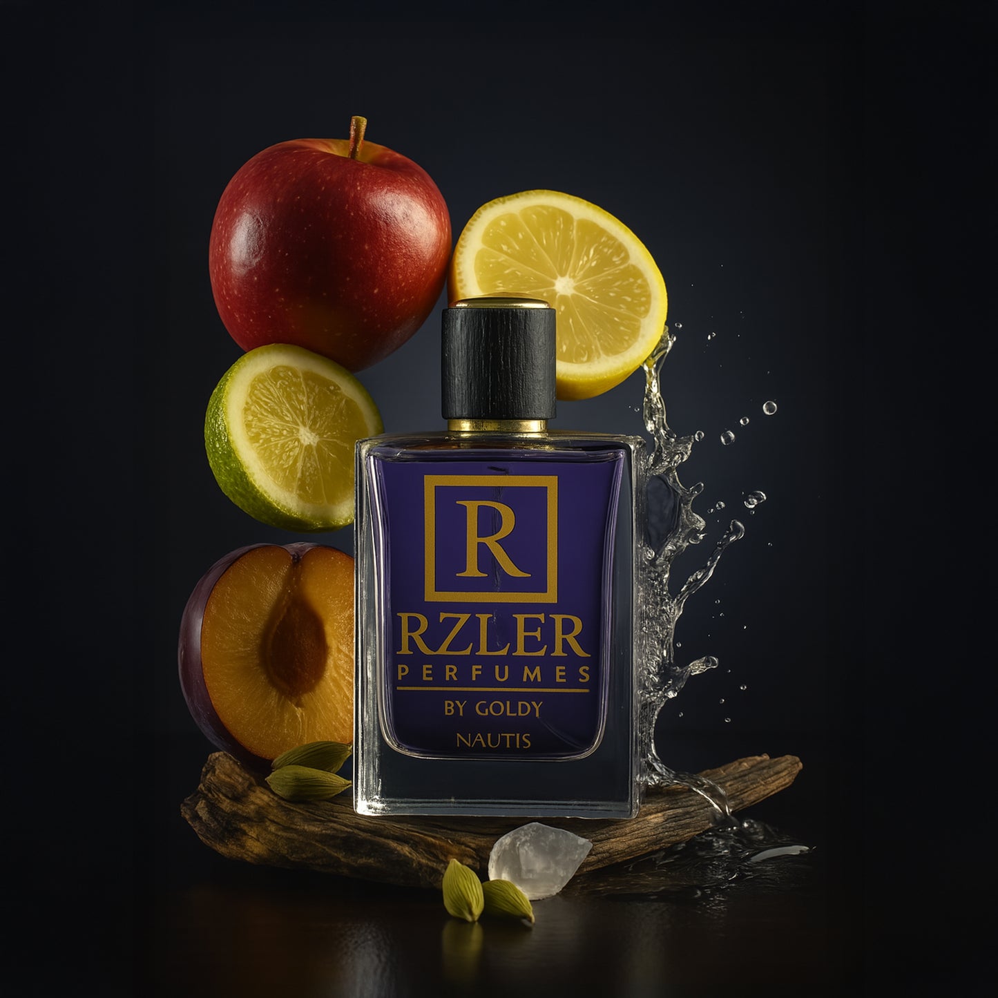 RZLER Nautis Perfume For Men – A Luxurious, Long Lasting Perfume for Men With Fresh Citrus, Aquatic, Spicy, and Woody Notes | Luxury Gift for Men