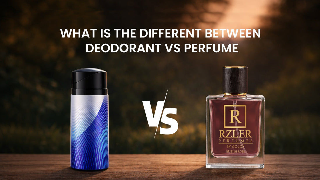 Difference between Perfume vs Deodorant