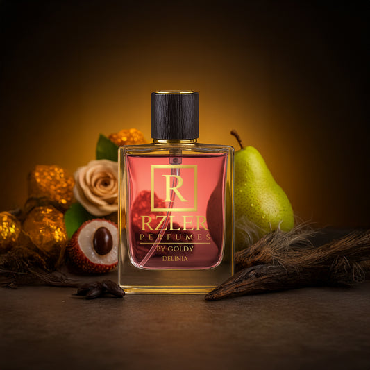 RZLER Delinia Perfume For Women – A Long-Lasting, Luxurious Fragrance With Litchi, Rose, Oud & Vanilla | Best Floral Perfume For Daily & Occasion Wear | Luxury Gift for Women