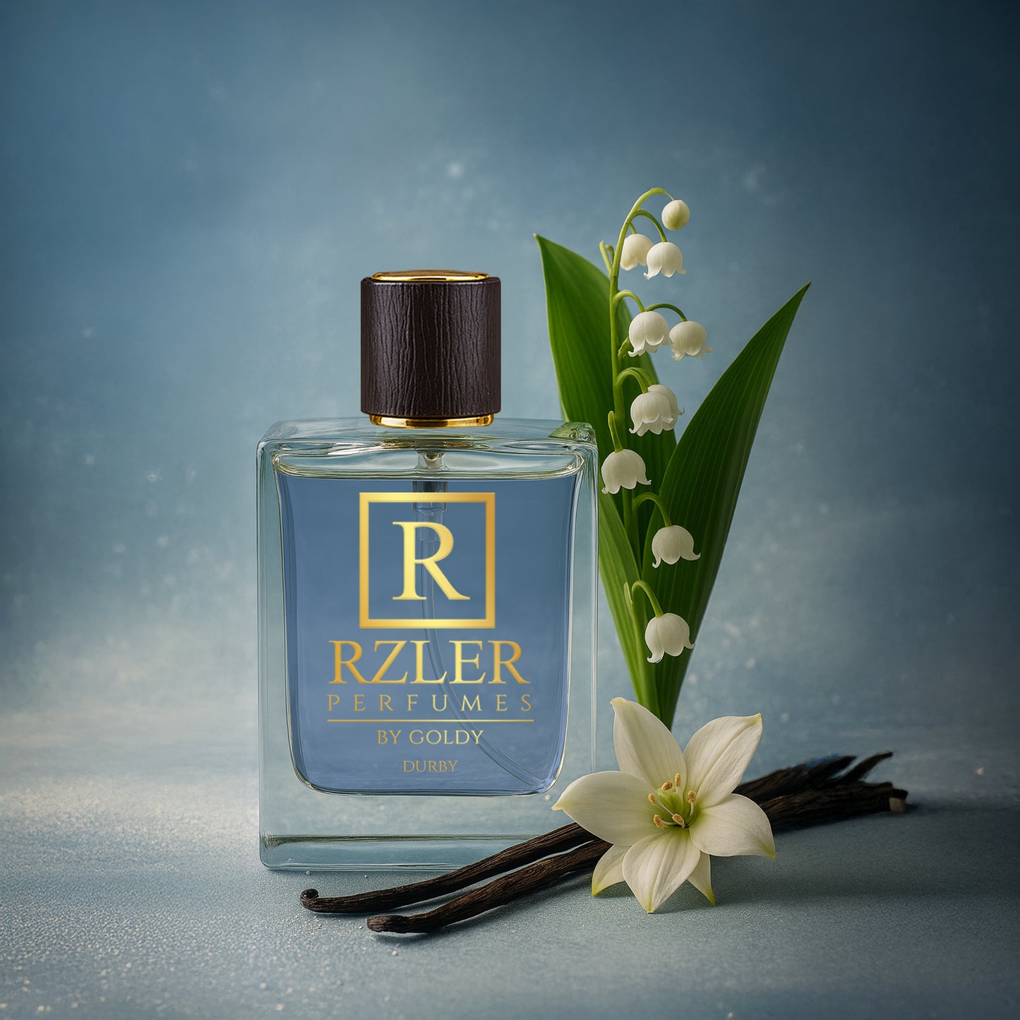 RZLER Durby Perfume For Men – A Fresh, Long Lasting Perfume for Men With Lily-of-the-Valley, Vanilla, and Powdery Notes | Luxury Gift for Men