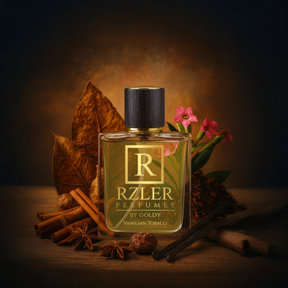 RZLER Vanilian Tobaco Perfume For Men – A Luxurious, Long Lasting Perfume for Men With Warm Vanilla, Spicy Tobacco, Cocoa, and Woody Notes | Luxury Gift for Men