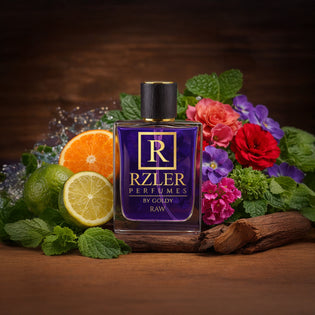 RZLER RAW Perfume for Men – 50 ml | Fresh Aquatic Woody Notes