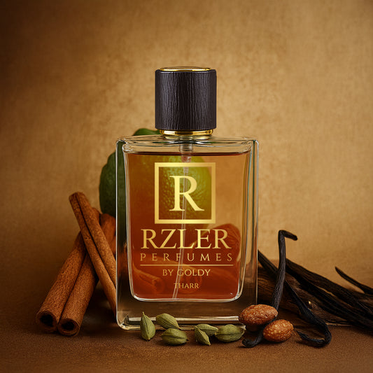 RZLER Tharr Perfume for Men – A Smooth, Long-Lasting Perfume With Bourbon Vanilla, Cardamom & Guaiac Wood | Warm, Magnetic & Luxury Gift for Men