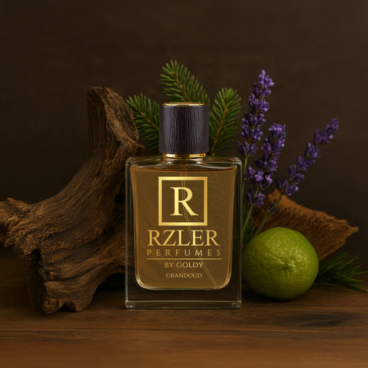 RZLER Grandoud Bold Oud Perfume For Men – A Rich, Long Lasting Perfume for Men With Oud, Bergamot, Lavender, and Spicy Notes | Luxury Gift for Men