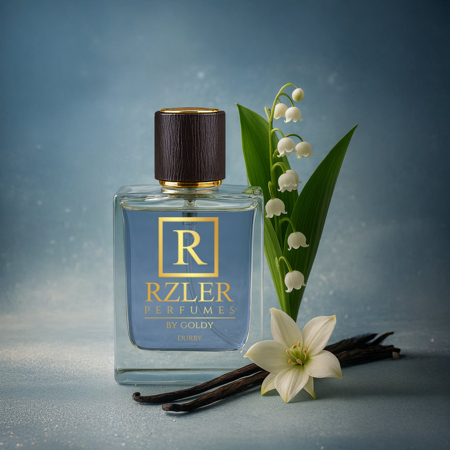 RZLER Durby Perfume For Men – A Fresh, Long Lasting Perfume for Men With Lily-of-the-Valley, Vanilla, and Powdery Notes | Luxury Gift for Men