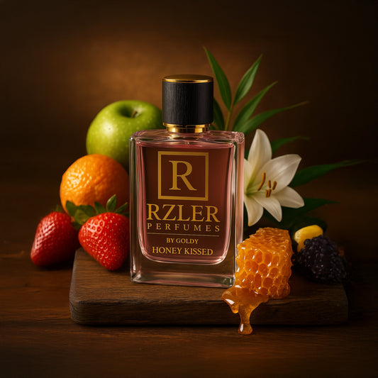 RZLER Honey Kissed Perfume for Women  – A Cozy, Long-Lasting Perfume With Honey, Vanilla, and Woody Notes | Luxury Fabric Perfume for Women