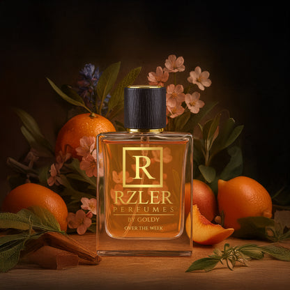 RZLER Over The Week Perfume for Women| Light, Floral & Fresh Weekend-Inspired Fragrance With Peach Blossom, Musk & Cedar by RZLER
