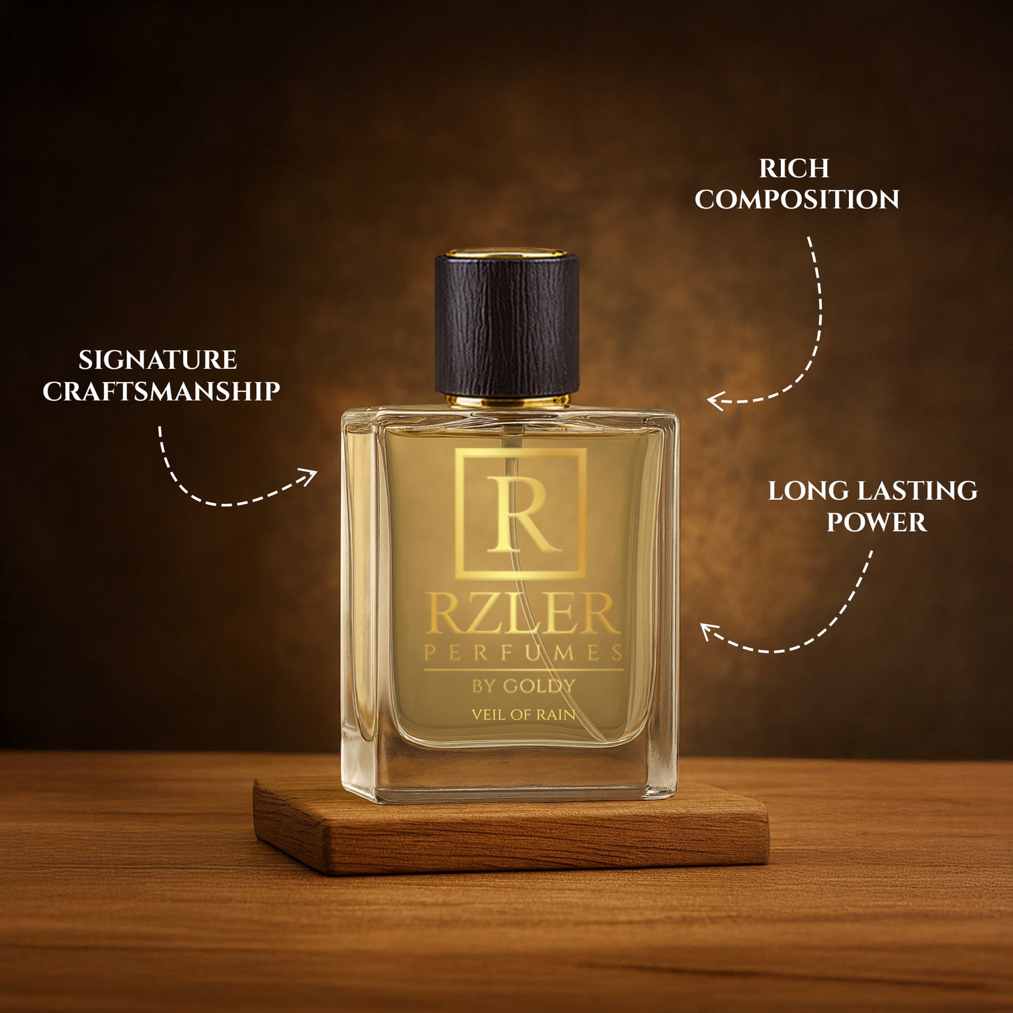 Veil of Rain Unisex Perfume | Nature's Embrace: Petrichor, Sandalwood & Earthy Patchouli Fragrance – Long-Lasting & Reflective Scent | Luxury Gift for Men & Women