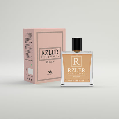 RZLER Over The Week Perfume for Women| Light, Floral & Fresh Weekend-Inspired Fragrance With Peach Blossom, Musk & Cedar by RZLER