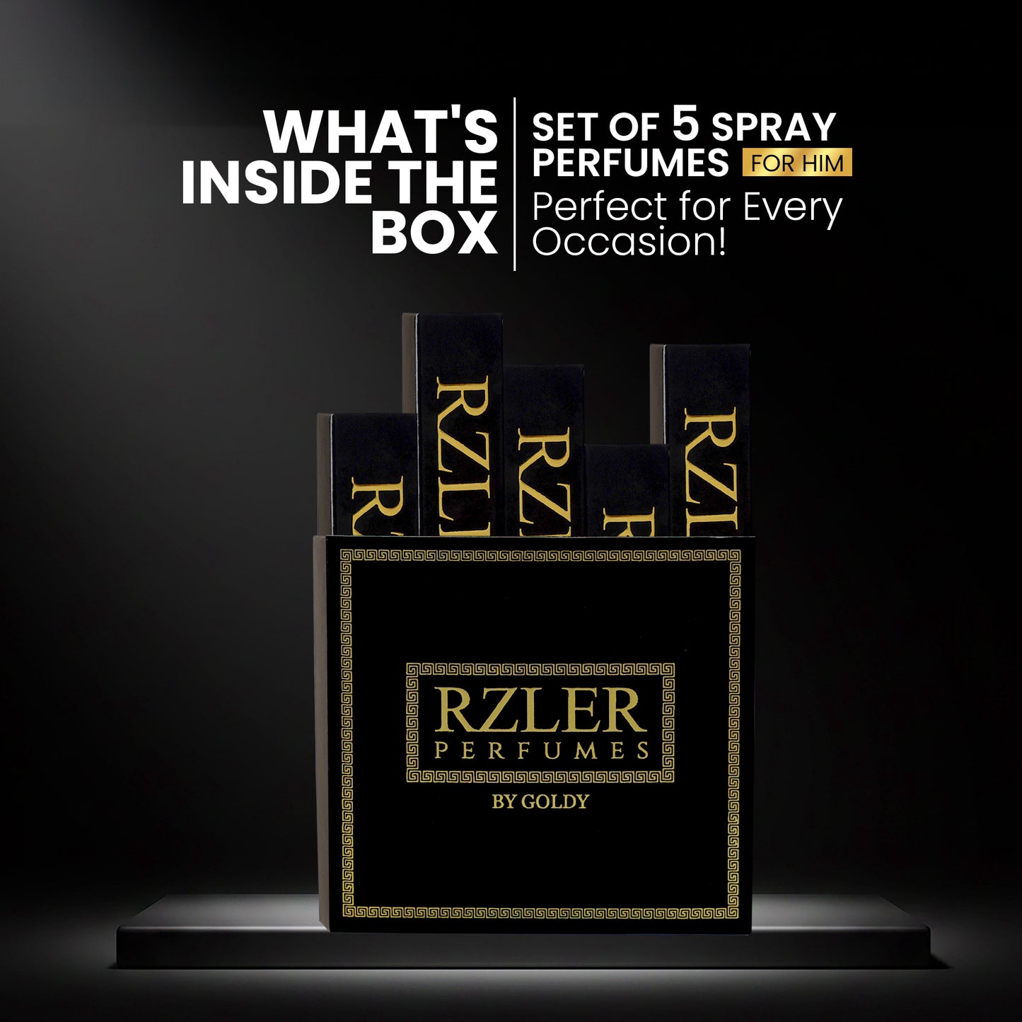 Mens Perfume Gift Set | RZLER Voyager Collection