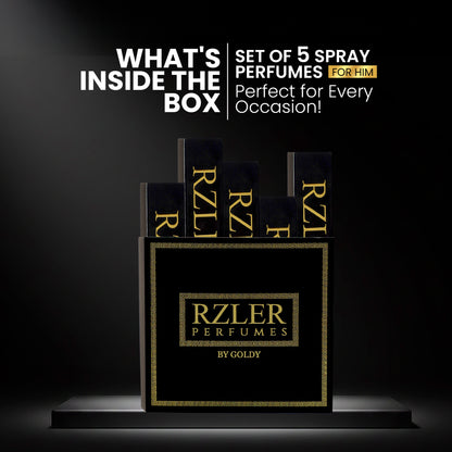 Mens Perfume Gift Set | RZLER Voyager Collection