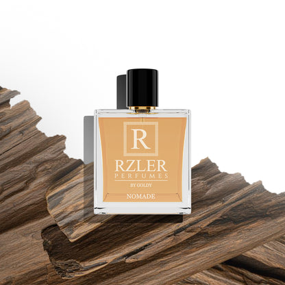 RZLER Nomade Perfume For Men – A Luxurious, Long Lasting Perfume for Men With Oud, Rose, Saffron, and Amber Notes | Luxury Gift for Men