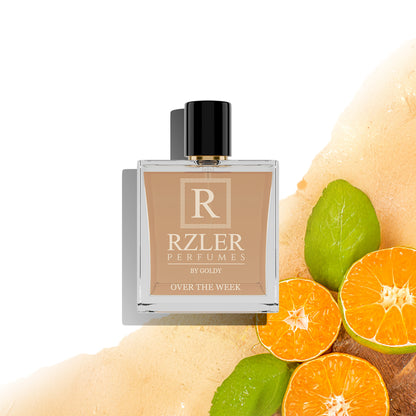 RZLER Over The Week Perfume for Women| Light, Floral & Fresh Weekend-Inspired Fragrance With Peach Blossom, Musk & Cedar by RZLER
