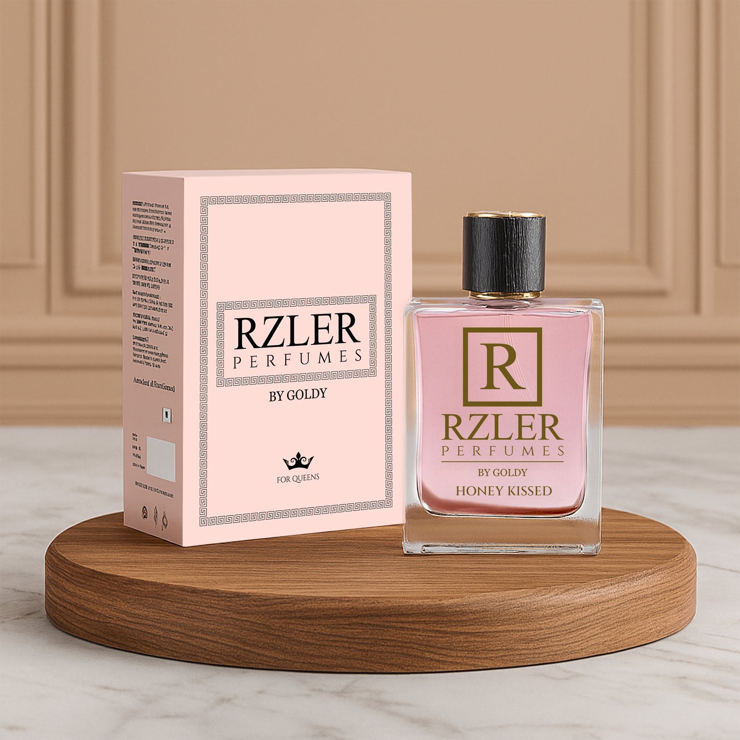 RZLER Honey Kissed Perfume for Women  – A Cozy, Long-Lasting Perfume With Honey, Vanilla, and Woody Notes | Luxury Fabric Perfume for Women