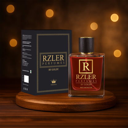 RZLER Red Monster Perfume For Men – A Bold, Long Lasting Perfume for Men With Spicy, Smoky, and Woody Notes | Luxury Gift for Men