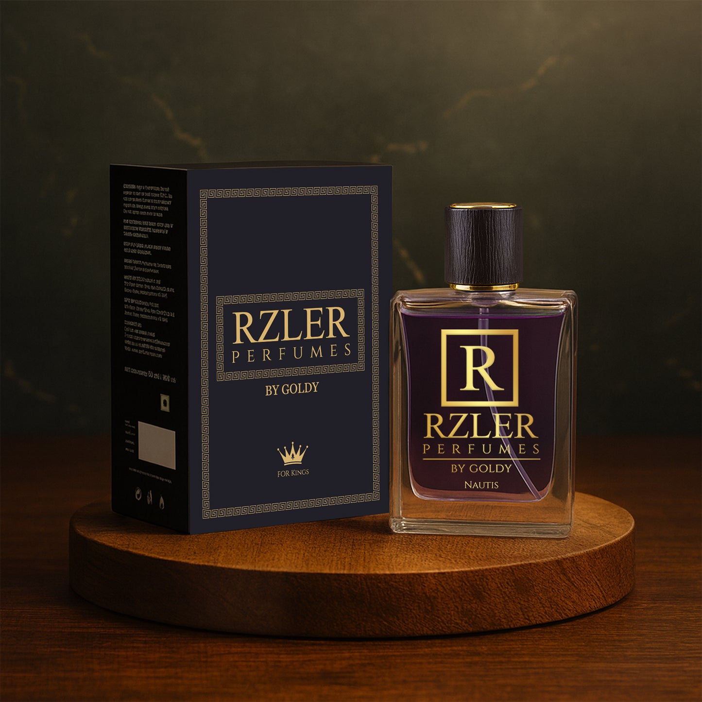 RZLER Nautis Perfume For Men – A Luxurious, Long Lasting Perfume for Men With Fresh Citrus, Aquatic, Spicy, and Woody Notes | Luxury Gift for Men