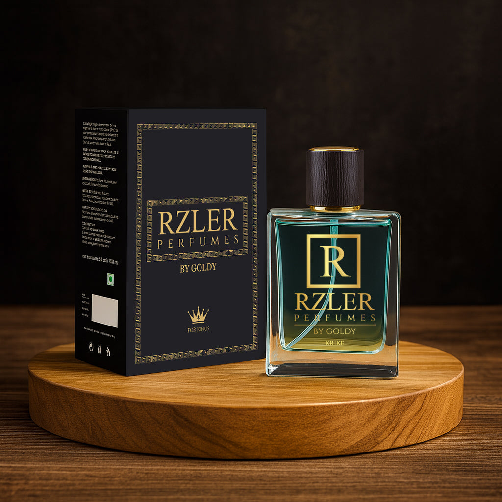 RZLER Krike Perfume For Men – A Fruity, Long Lasting Perfume for Men With Passionfruit, Pear, Musk, and Vanilla Notes | Luxury Gift for Men