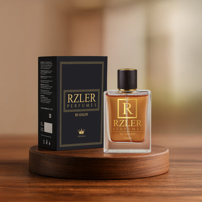 RZLER Tharr Perfume for Men – A Smooth, Long-Lasting Perfume With Bourbon Vanilla, Cardamom & Guaiac Wood | Warm, Magnetic & Luxury Gift for Men