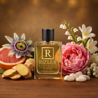 RZLER Eternal Grace Long Lasting Perfume for Women – 50 ml | Grapefruit, Peony & Musk | Fresh Floral Fragrance