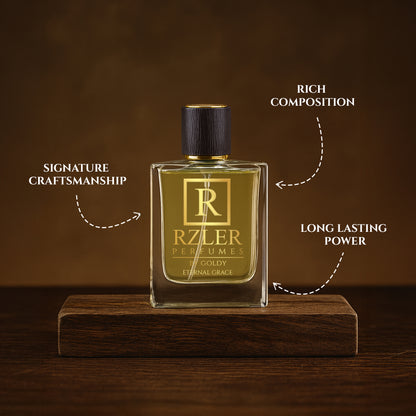 RZLER Eternal Grace Long Lasting Perfume for Women – 50 ml | Grapefruit, Peony & Musk | Fresh Floral Fragrance