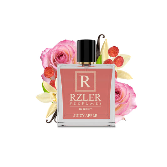 RZLER Juicy Apple Perfume– Best Fruity Perfume for Women | RZLER’s Irresistible Red Apple Scent With Raspberry, Rose & Musk | Long-Lasting, Playful & Sweet Daily Fragrance