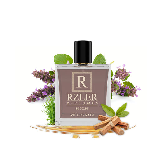 Veil of Rain Unisex Perfume | Nature's Embrace: Petrichor, Sandalwood & Earthy Patchouli Fragrance – Long-Lasting & Reflective Scent | Luxury Gift for Men & Women