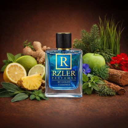 RZLER Y Essence Perfume for Women – 50 ml | Lemon, Sage & Amberwood | Long Lasting Woody Aromatic Fragrance