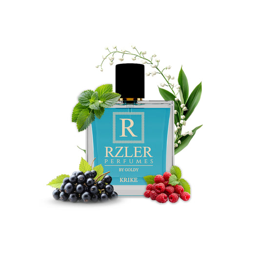 RZLER Krike Perfume For Men – A Fruity, Long Lasting Perfume for Men With Passionfruit, Pear, Musk, and Vanilla Notes | Luxury Gift for Men