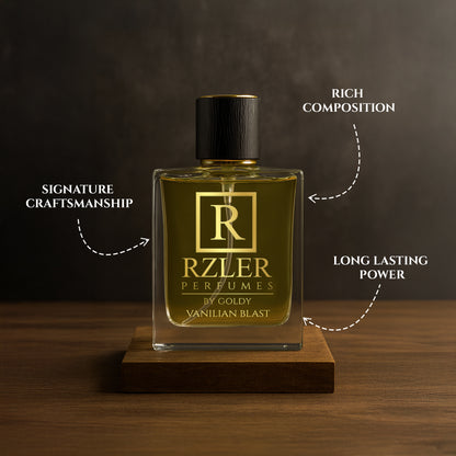 RZLER Vanillin Blast Perfume for Women – 50 ml | Lemon, Raspberry & Vanilla | Fruity Floral Fragrance