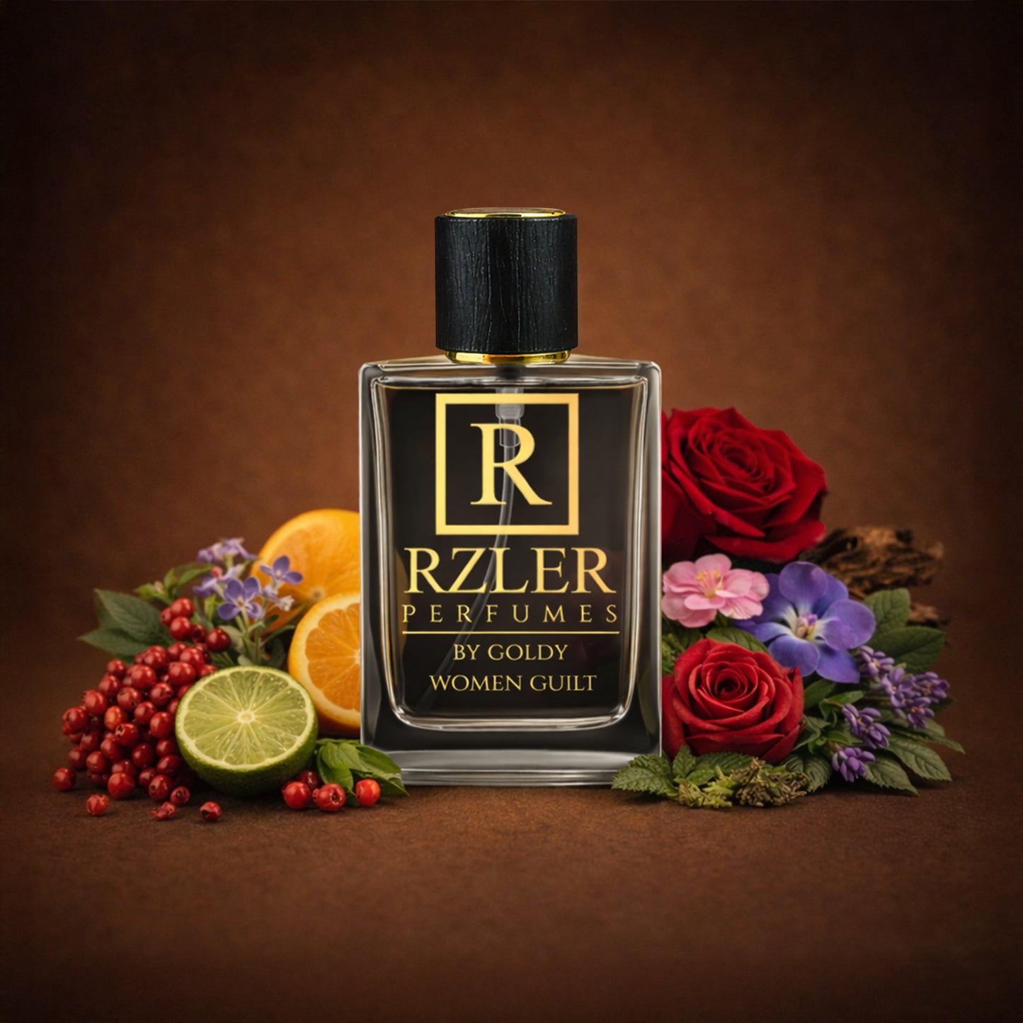 RZLER Women Guilt Perfume for Women – 50 ml | Rose, Bergamot & Patchouli | Long Lasting Floral Fragrance